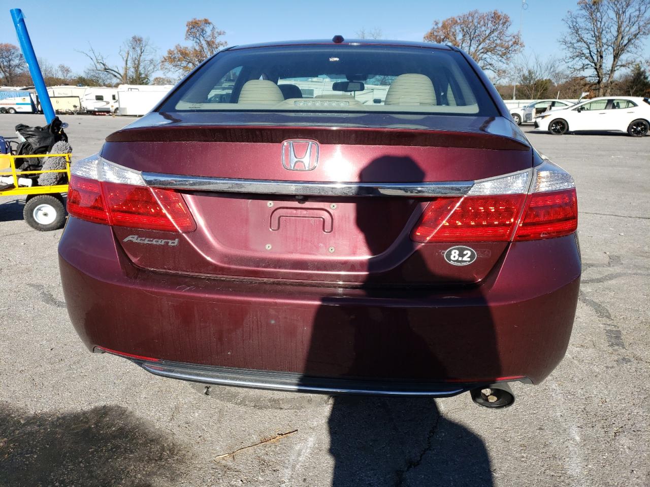 2013 Honda Accord VIN 1HGCR2F83DA135082 Copart auction photo, front end damage thumbnail 6
