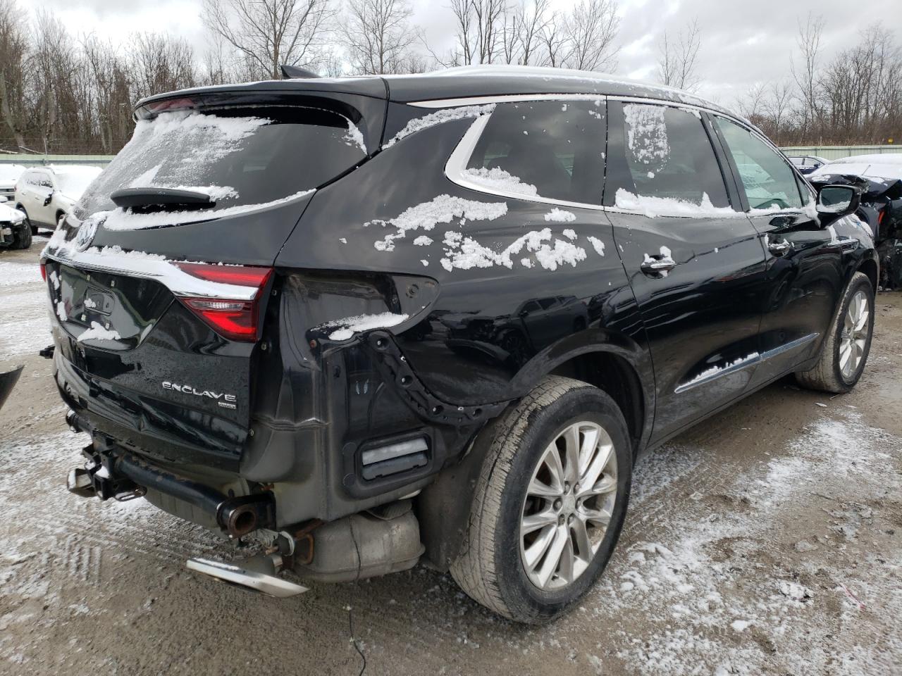 2018 Buick Enclave VIN 5GAEVBKW7JJ125434 Copart auction photo, rear end / side damage thumbnail 3