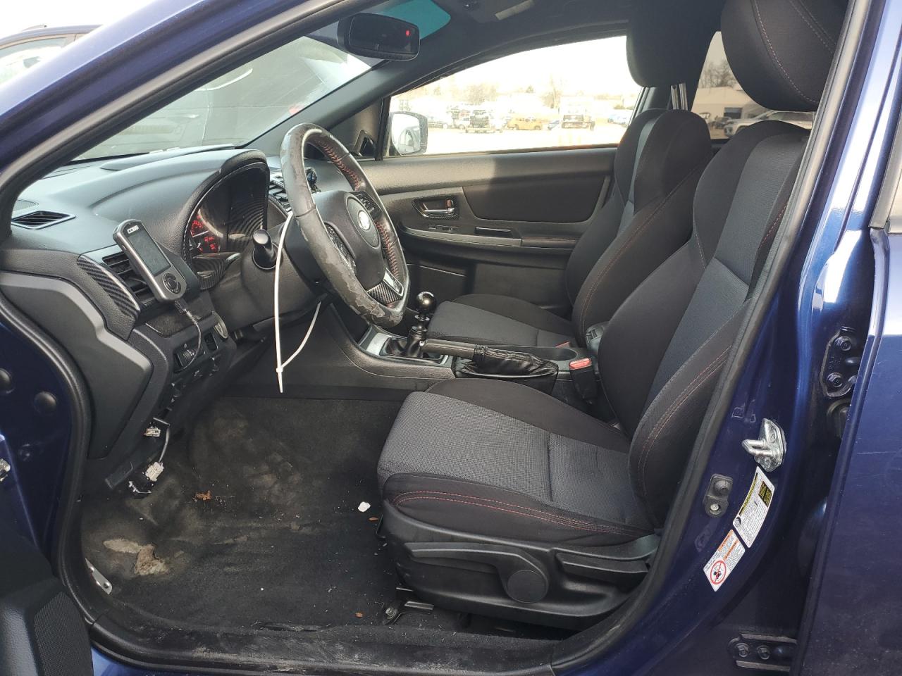 2016 Subaru WRX VIN JF1VA1B60G9821654 Copart auction photo, front end damage thumbnail 7