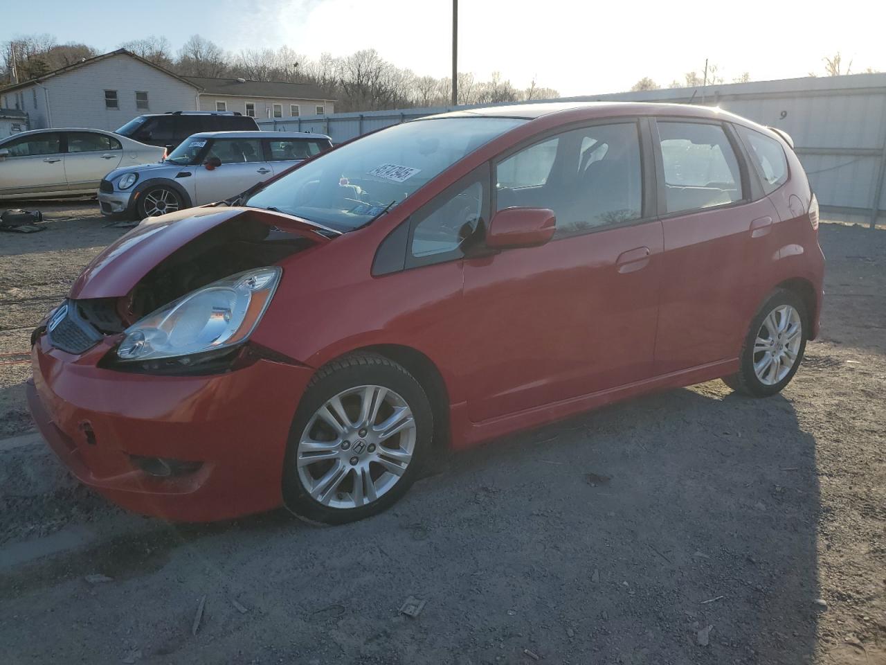 2010 Honda Fit VIN JHMGE8H69AS006858