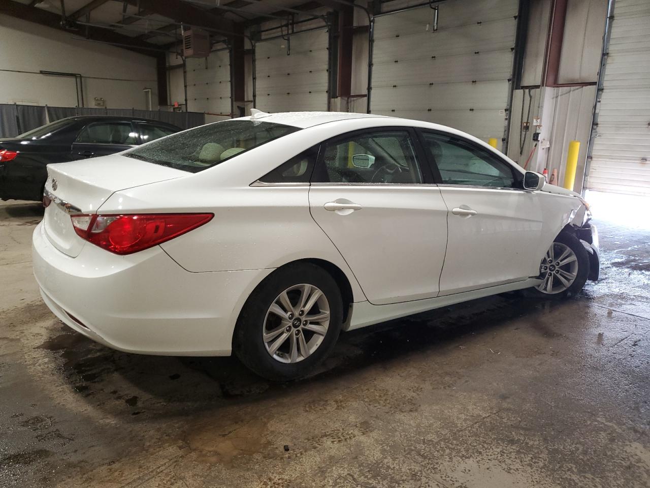 2013 Hyundai Sonata VIN 5NPEB4AC8DH675183 Copart auction photo, front end / side damage thumbnail 3