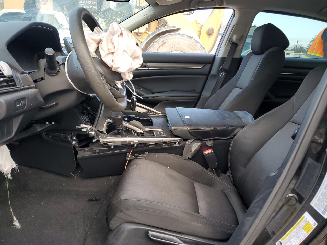 2019 Honda Accord VIN 1HGCV1F13KA032122 Copart auction photo, front end damage thumbnail 7