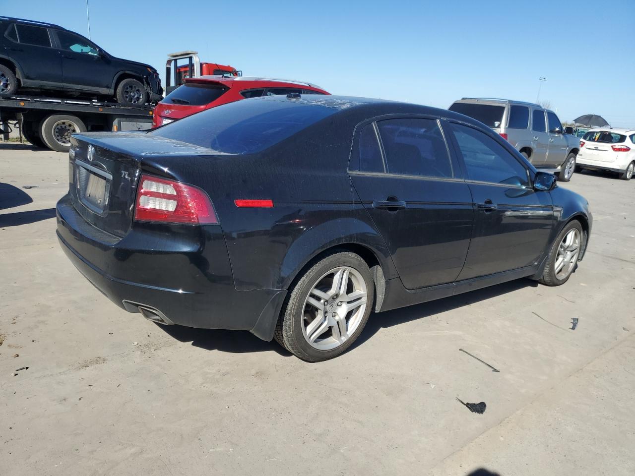 2008 Acura TL VIN 19UUA66238A009728 Copart auction photo, side damage thumbnail 3