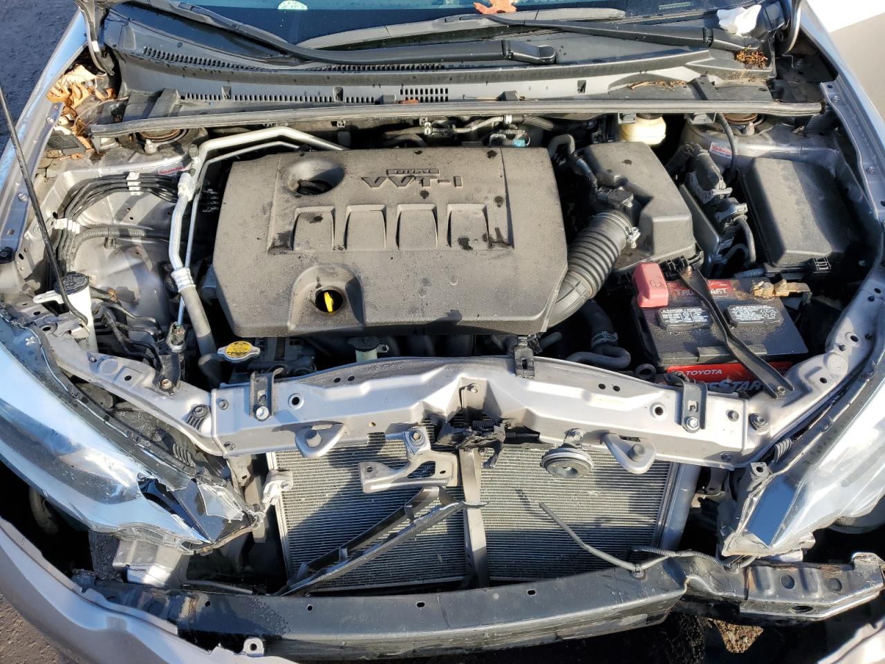 2016 Toyota Corolla VIN 2T1BURHE3GC710267 Copart auction photo, front end damage thumbnail 11