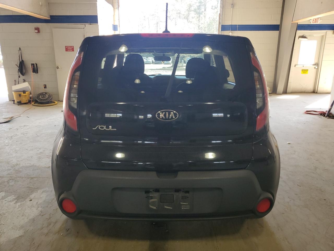2016 KIA Soul VIN KNDJN2A23G7359247 Copart auction photo, vandalism damage thumbnail 6