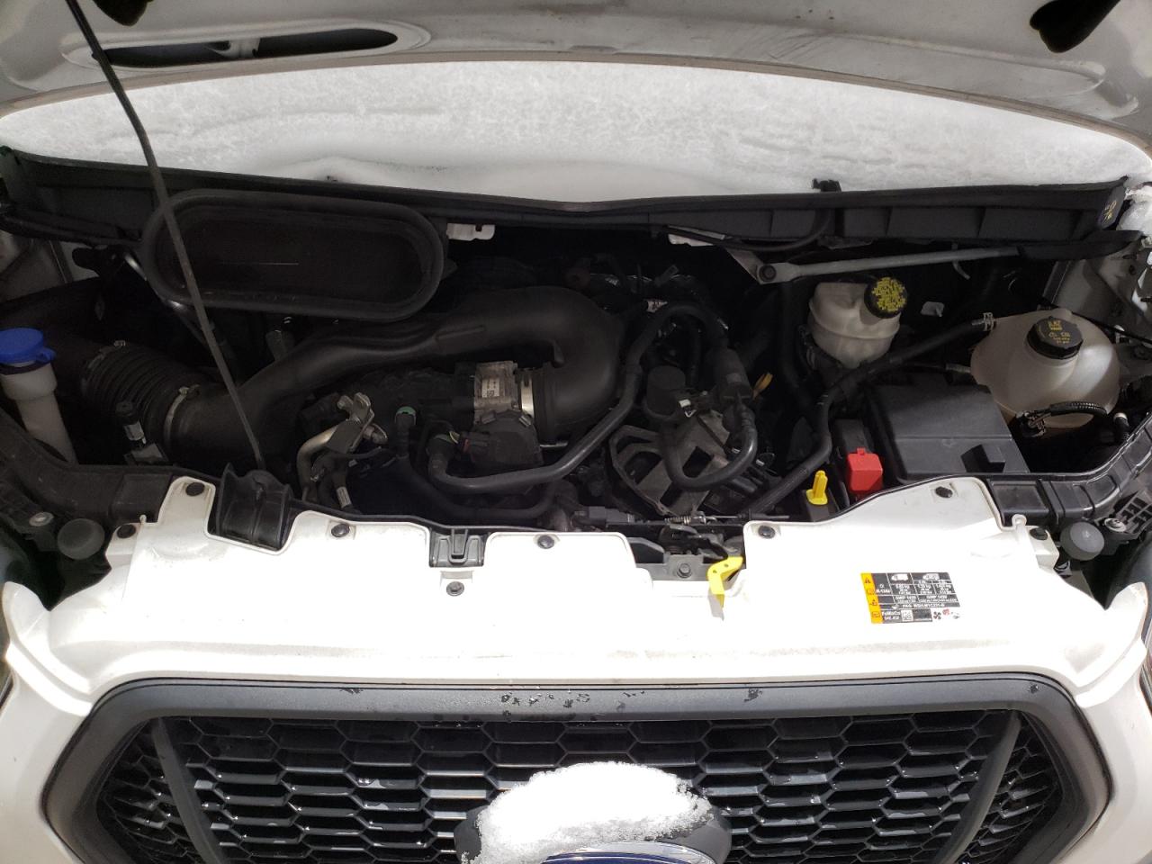 2022 Ford Transit VIN 1FTBR2C81NKA38019 Copart auction photo, rear end damage thumbnail 12