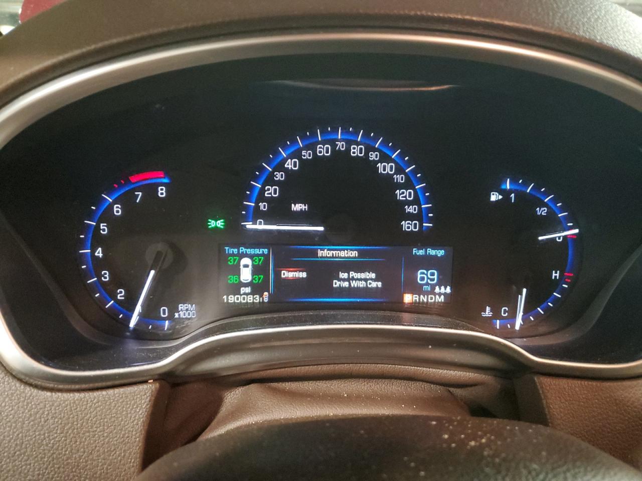 2014 Cadillac SRX VIN 3GYFNEE35ES661416 Copart auction photo, front end / minor dent/scratches damage thumbnail 9