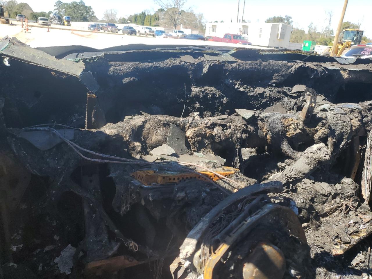 2022 GMC Sierra VIN 3GTU9FEL6NG177622 Copart auction photo, burn damage thumbnail 9