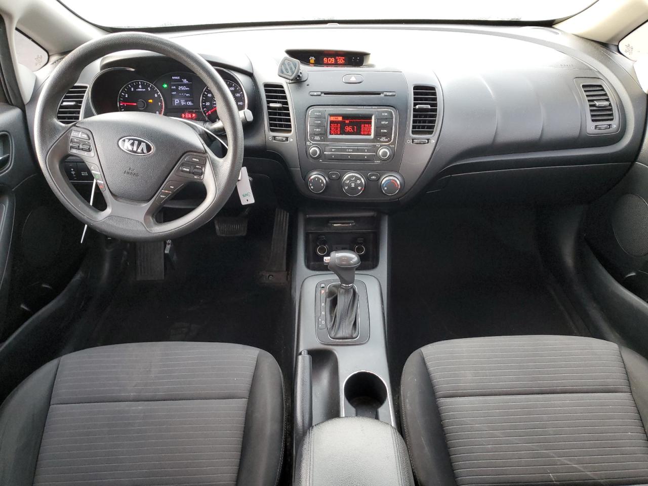 2014 KIA Forte VIN KNAFX4A60E5223596 Copart auction photo, rear end / hail damage thumbnail 8