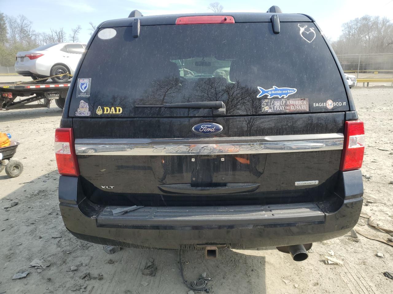 2017 Ford Expedition VIN 1FMJU1JT5HEA64570 Copart auction photo, front end damage thumbnail 6