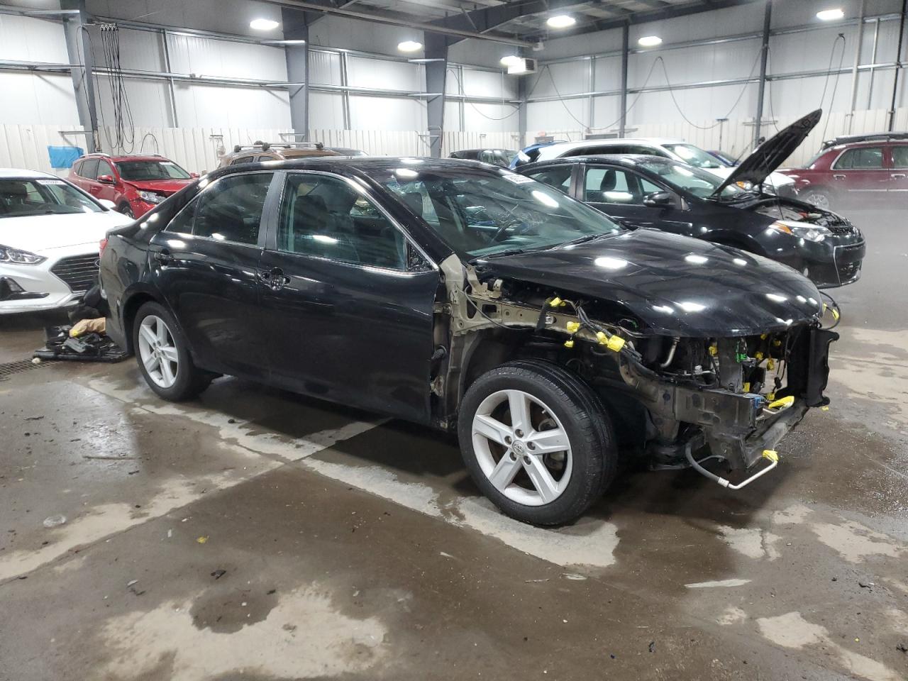 2014 Toyota Camry VIN 4T1BF1FK8EU338120 Copart auction photo, front end damage thumbnail 4