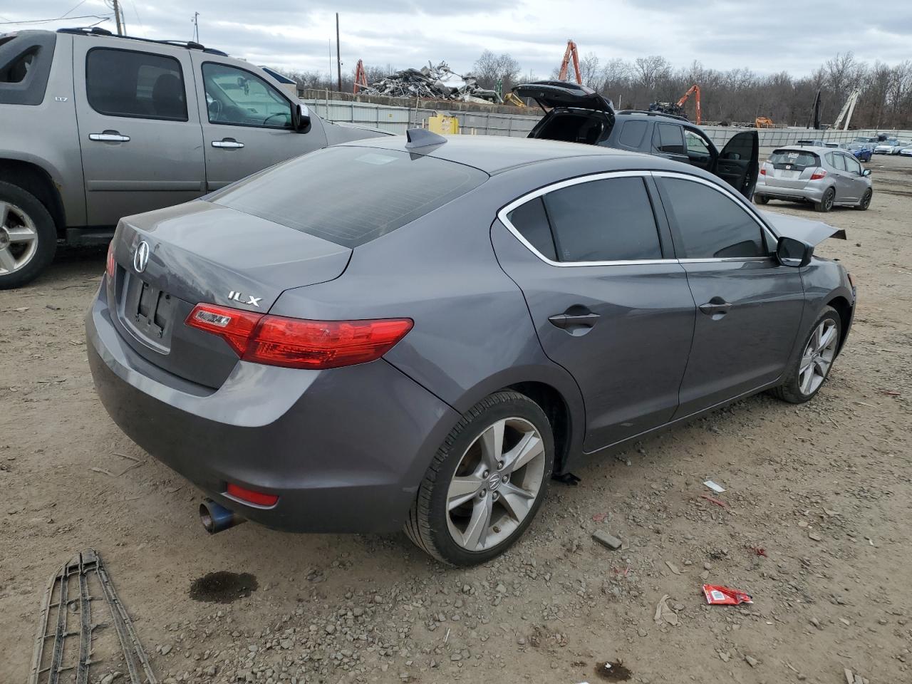 2015 Acura ILX VIN 19VDE1F38FE002680 Copart auction photo, front end damage thumbnail 3