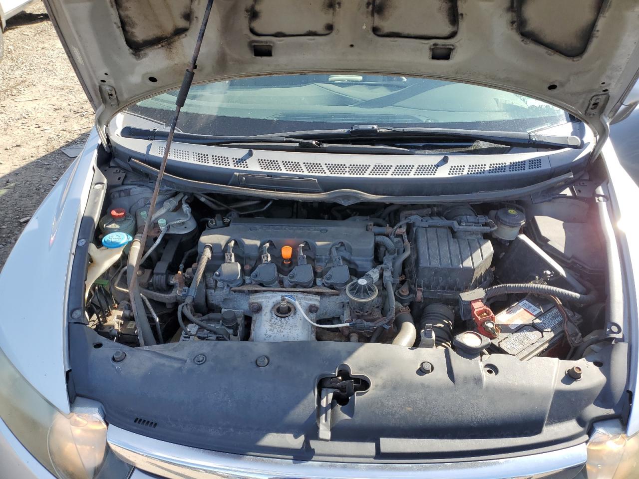 2008 Honda Civic VIN 1HGFA168X8L099397 Copart auction photo, rear end damage thumbnail 11