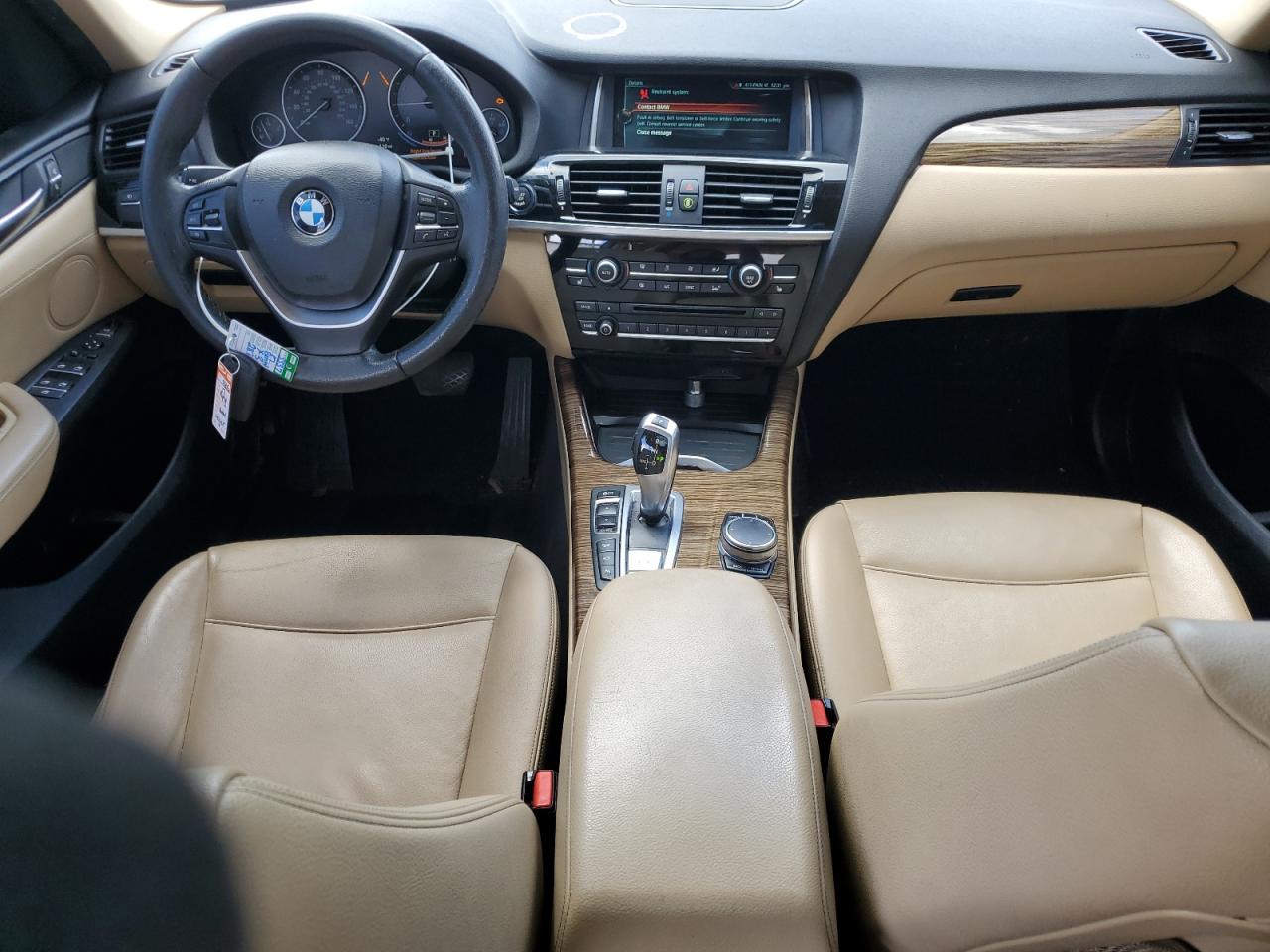 2017 BMW X3 VIN 5UXWX9C5XH0D97778 Copart auction photo, front end damage thumbnail 8