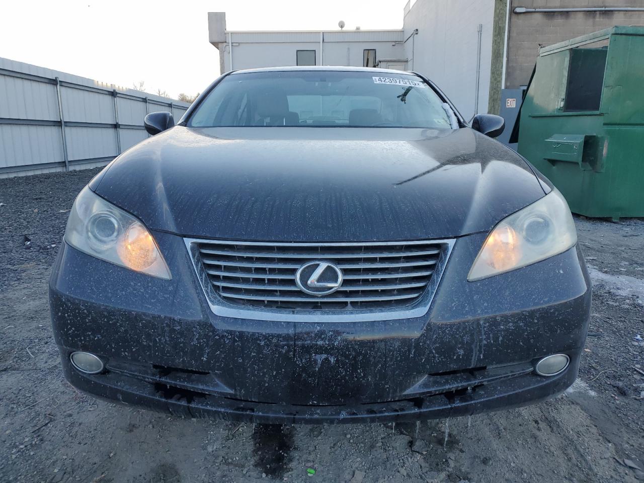 2008 Lexus ES VIN JTHBJ46G082200943 Copart auction photo, rear end / minor dent/scratches damage thumbnail 5