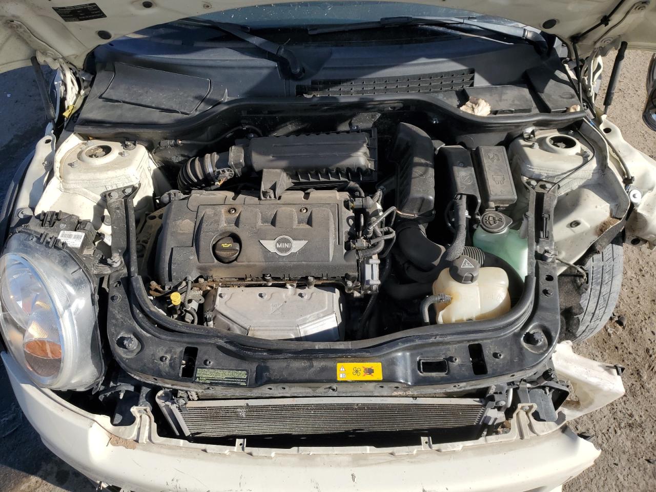 2014 MINI Cooper VIN WMWZF3C57ET492804 Copart auction photo, front end damage thumbnail 12