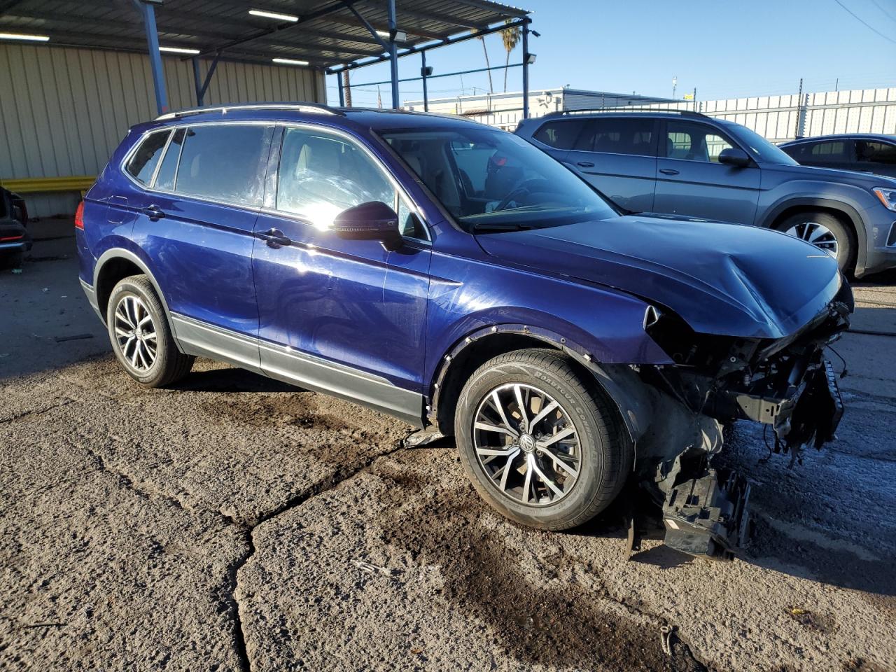 2021 Volkswagen Tiguan VIN 3VV2B7AX4MM008114 Copart auction photo, front end damage thumbnail 4