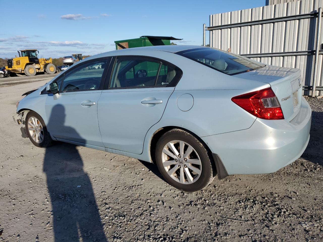 2012 Honda Civic VIN 19XFB2F93CE050067 Copart auction photo, front end damage thumbnail 2