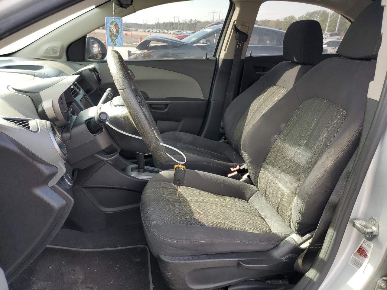 2013 Chevrolet Sonic VIN 1G1JC5SH0D4155831 Copart auction photo, undercarriage damage thumbnail 7