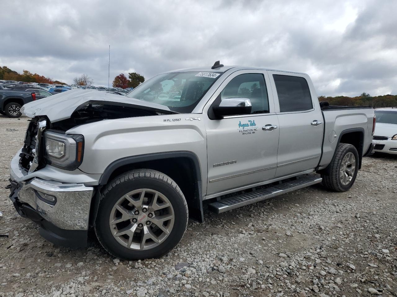 2018 GMC Sierra VIN 3GTU2NEC9JG580843