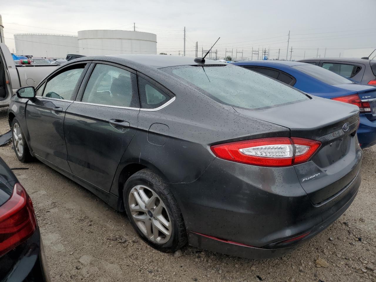 2015 Ford Fusion VIN 3FA6P0H77FR160088 Copart auction photo, mechanical / front end damage thumbnail 2