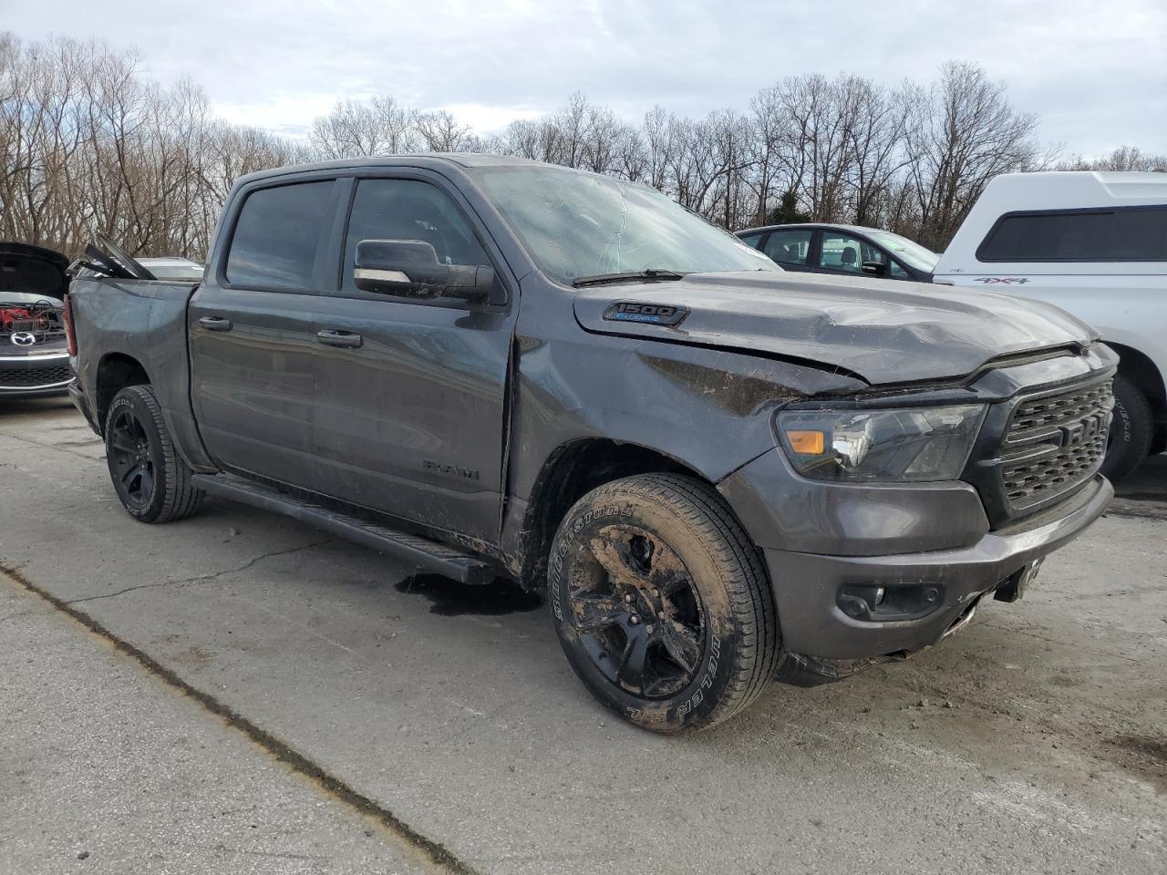2022 RAM 1500 VIN 1C6RRFFG9NN362270 Copart auction photo, all over / hail damage thumbnail 4