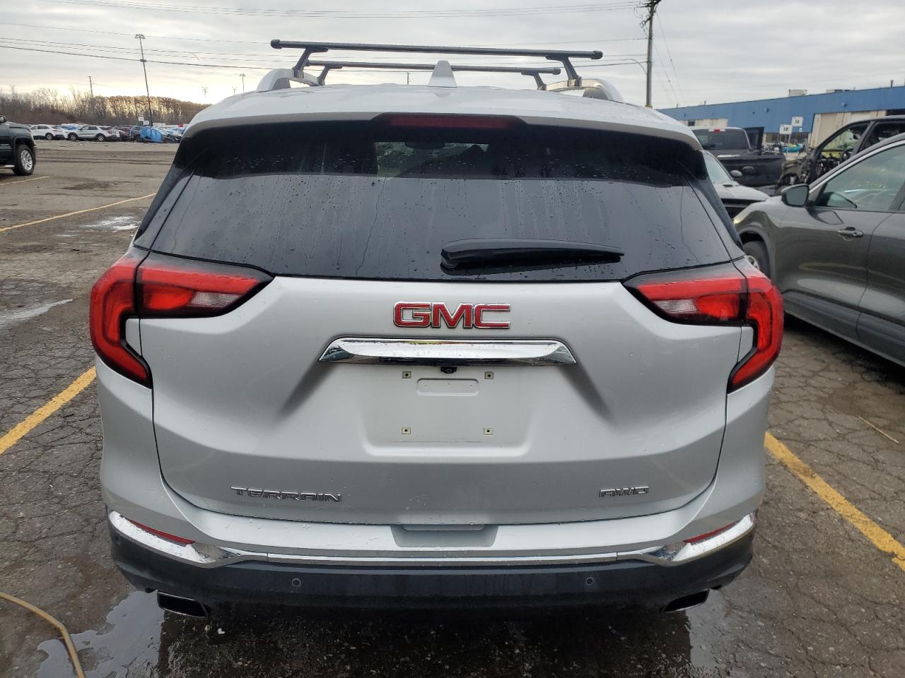 2019 GMC Terrain VIN 3GKALVEX9KL370159 Copart auction photo, front end / stripped damage thumbnail 6