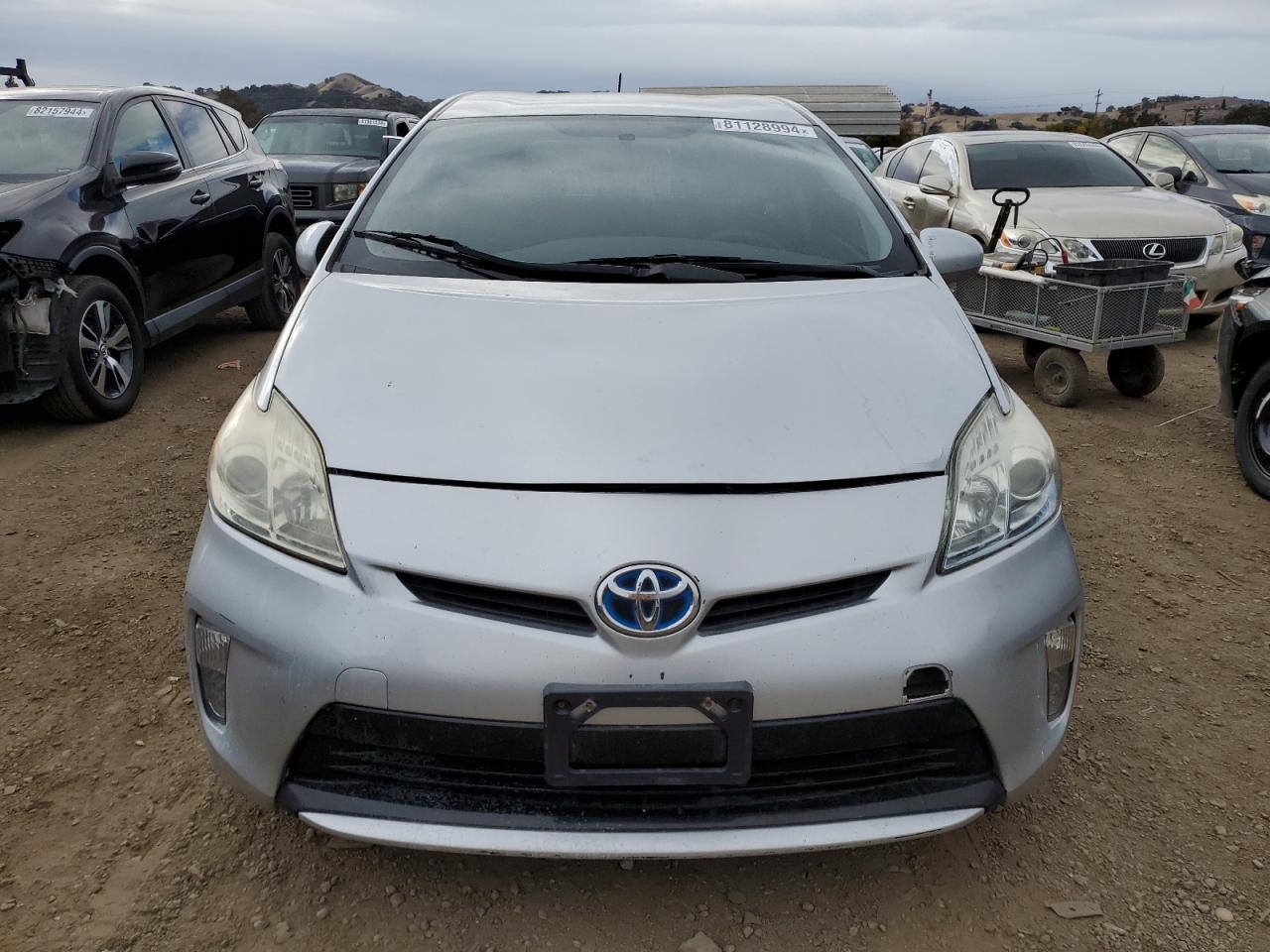 2014 Toyota Prius VIN JTDKN3DU6E1763375 Copart auction photo, all over damage thumbnail 5