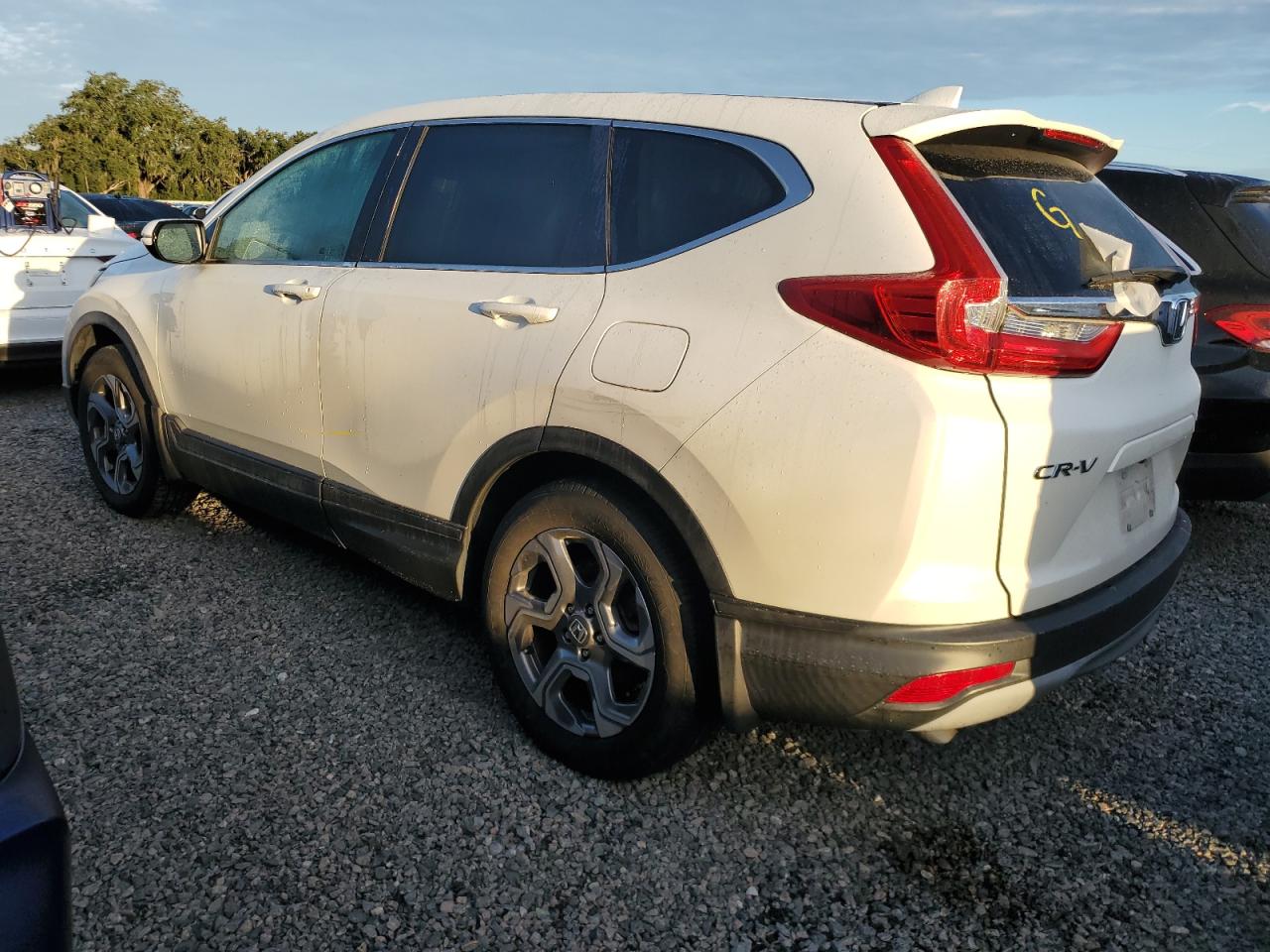 2017 Honda CR-V VIN 2HKRW2H56HH681412 Copart auction photo, water/flood damage thumbnail 2