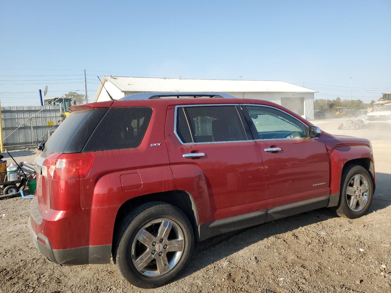 2013 GMC Terrain VIN 2GKFLXEK1D6133727 Copart auction photo, side damage thumbnail 3