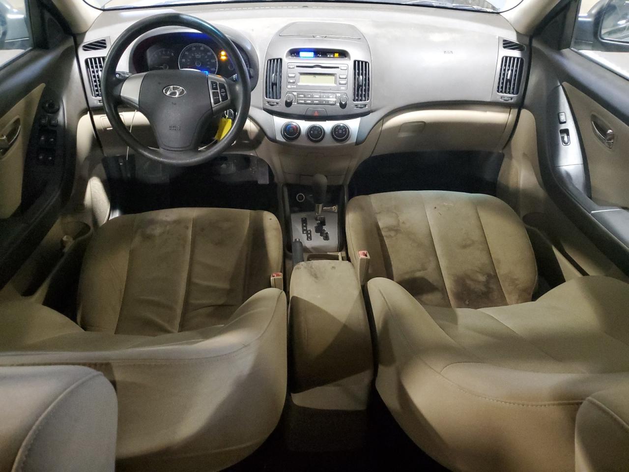 2010 Hyundai Elantra VIN KMHDU4AD0AU857665 Copart auction photo, front end / minor dent/scratches damage thumbnail 8