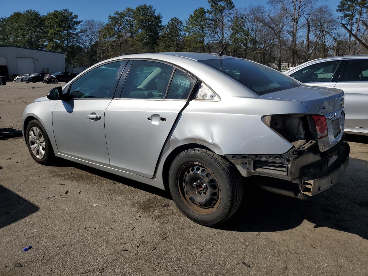 2014 Chevrolet Cruze VIN 1G1PA5SHXE7412462 Copart auction photo, rear end damage thumbnail 2