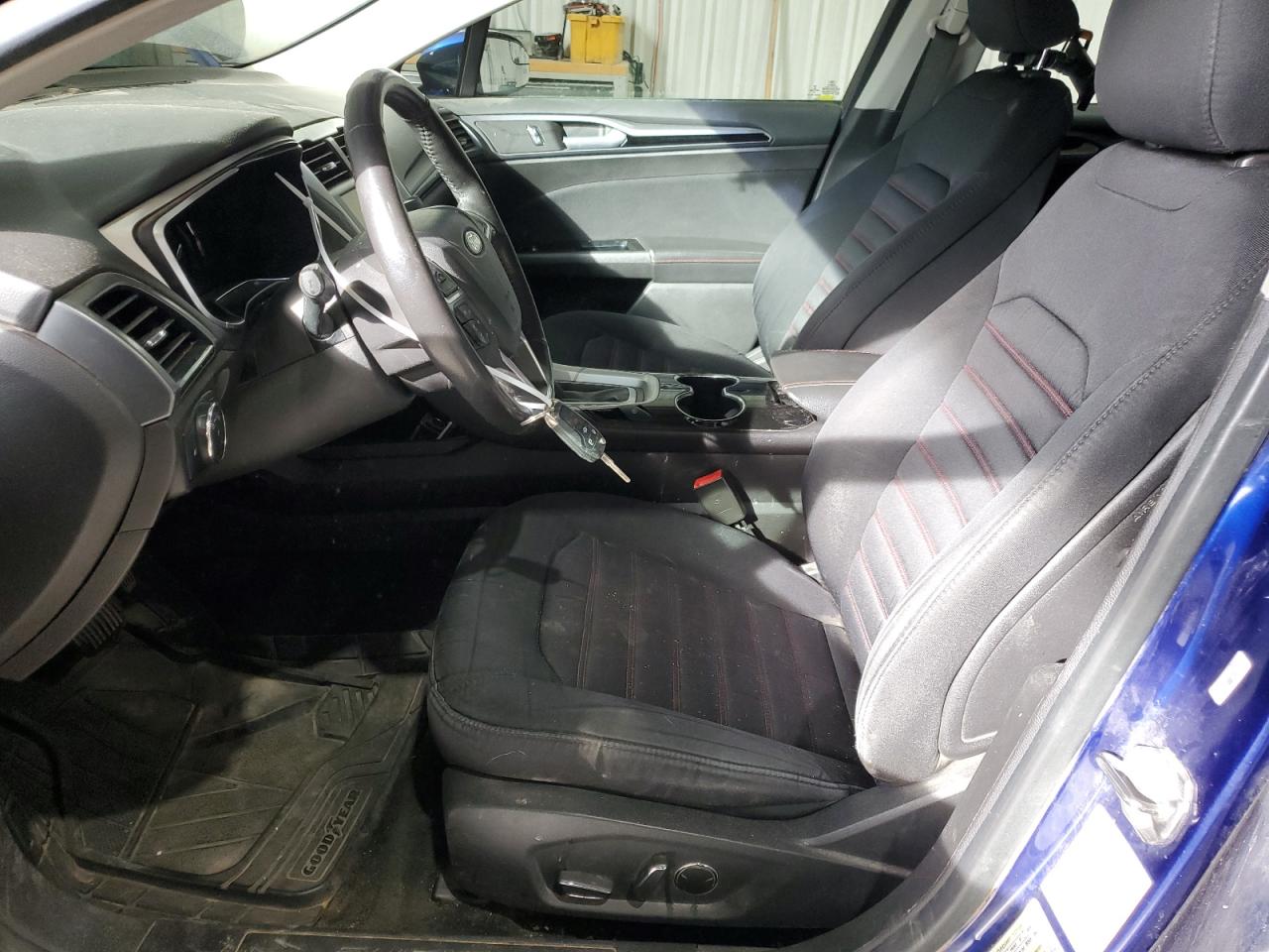 2016 Ford Fusion VIN 3FA6P0HD8GR280599 Copart auction photo, rear end / side damage thumbnail 7