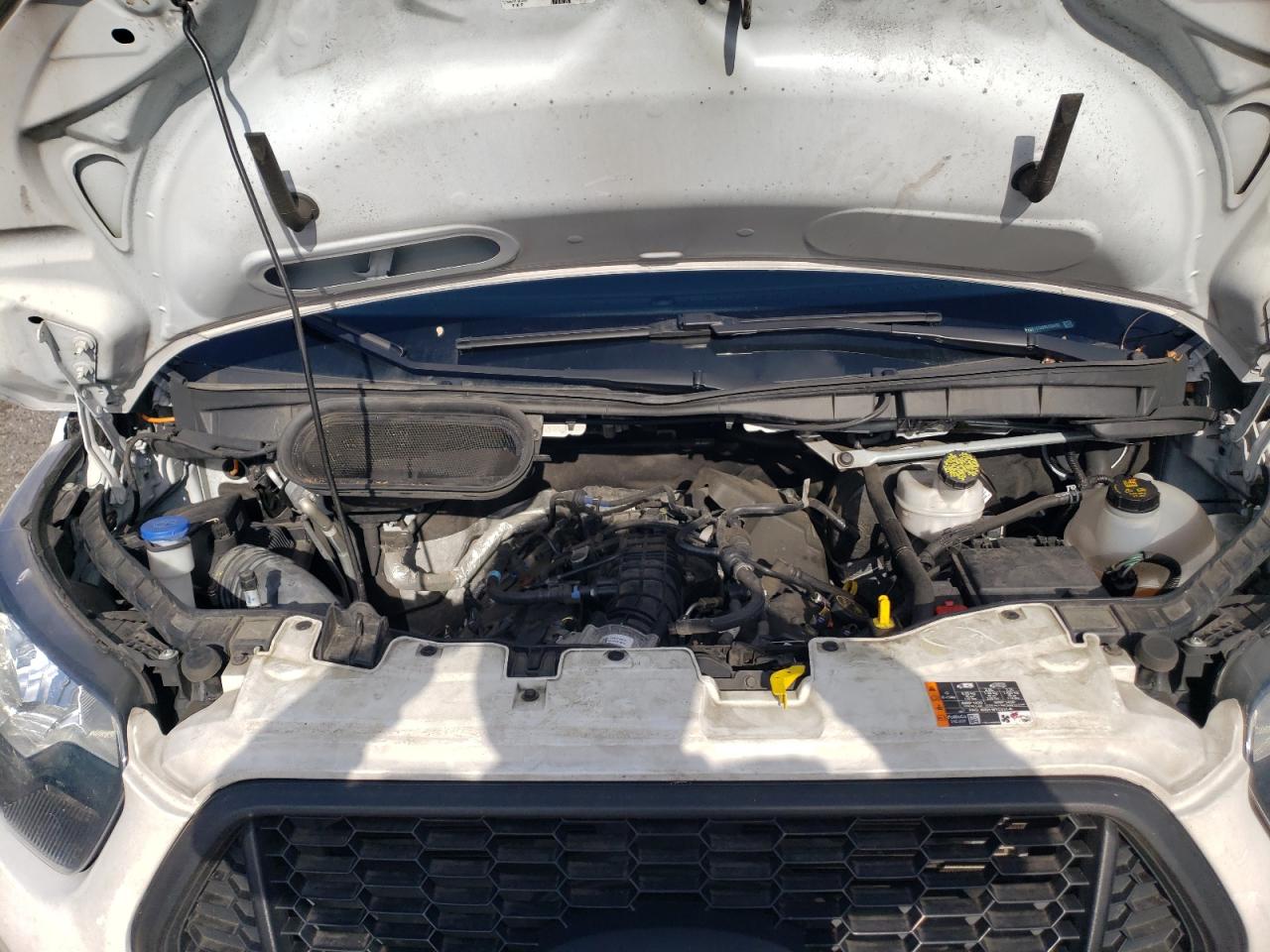 2021 Ford Transit VIN 1FTBR1CG6MKA80492 Copart auction photo, rear end / minor dent/scratches damage thumbnail 12