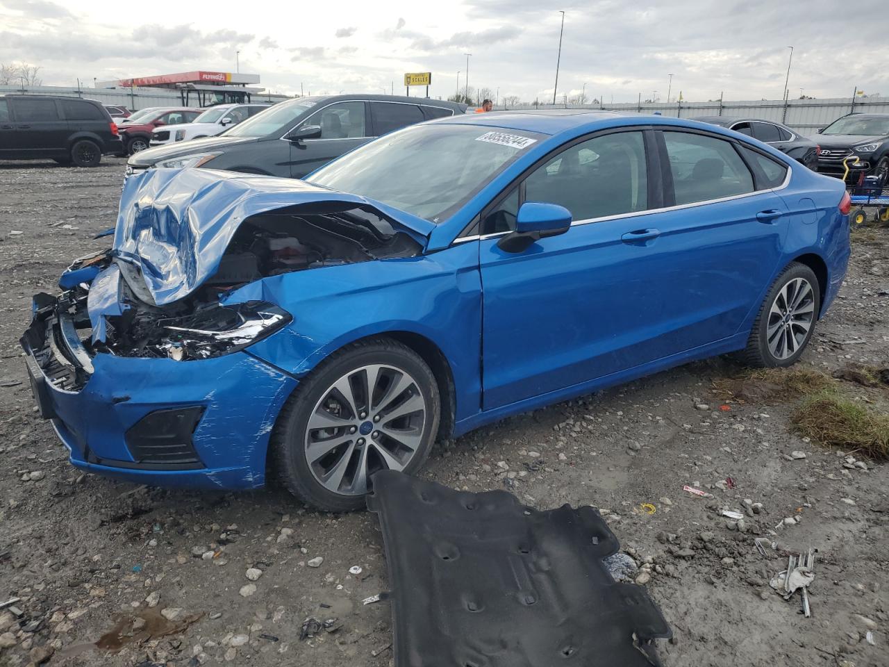 2020 Ford Fusion VIN 3FA6P0T91LR129634