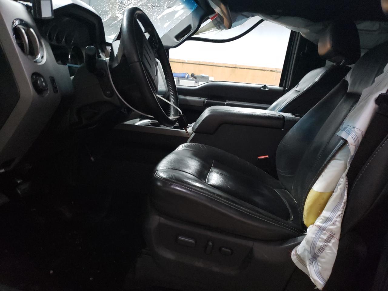 2011 Ford F350 VIN 1FT8W3BT5BEC14952 Copart auction photo, front end / undercarriage damage thumbnail 7