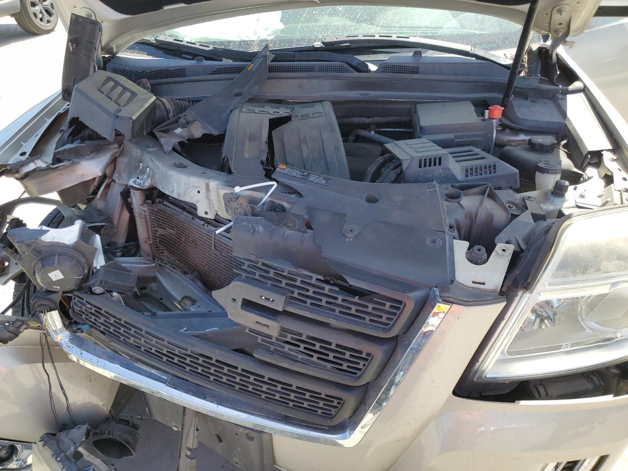 2014 GMC Terrain VIN 2GKALMEK3E6304469 Copart auction photo, front end / hail damage thumbnail 12