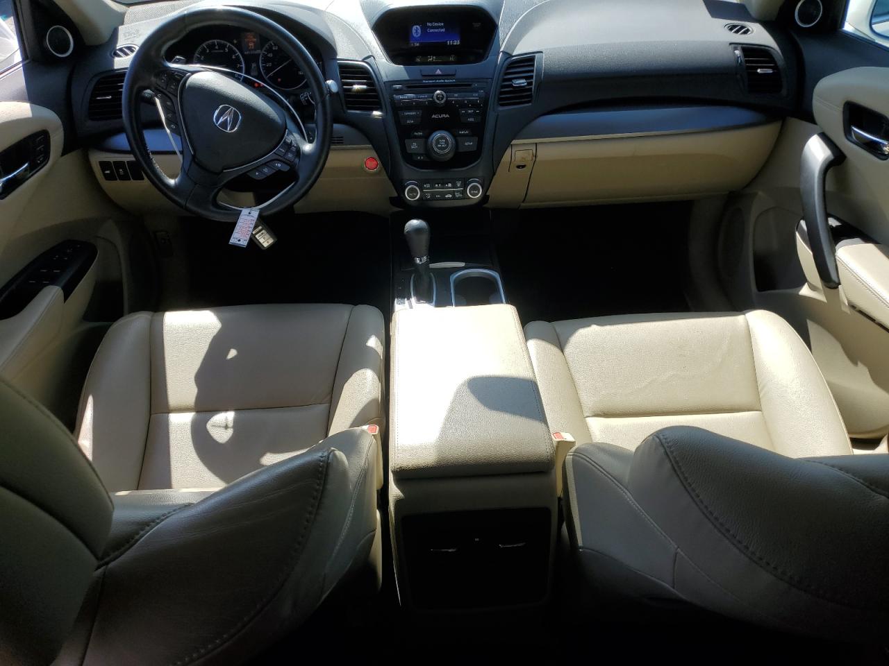 2018 Acura RDX VIN 5J8TB4H34JL001750 Copart auction photo, side / front end damage thumbnail 8