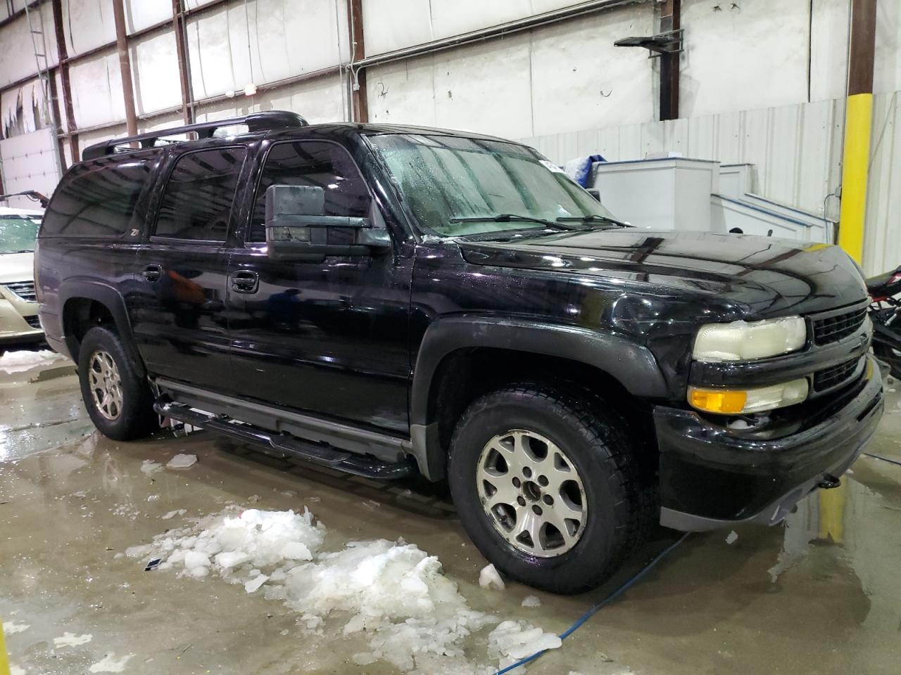 2003 Chevrolet Suburban VIN 3GNFK16Z93G222799 Copart auction photo, all over damage thumbnail 4