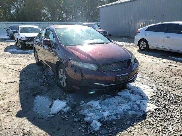 2013 Honda Civic VIN 19XFB2F56DE084101 Copart auction photo, front end damage thumbnail 13
