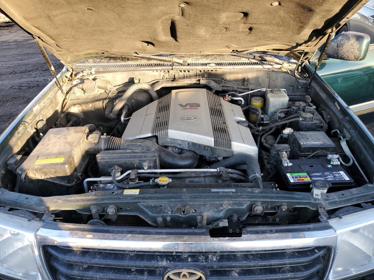 1998 Toyota Land Cruiser VIN JT3HT05J0W0015414 Copart auction photo, side / front end damage thumbnail 12