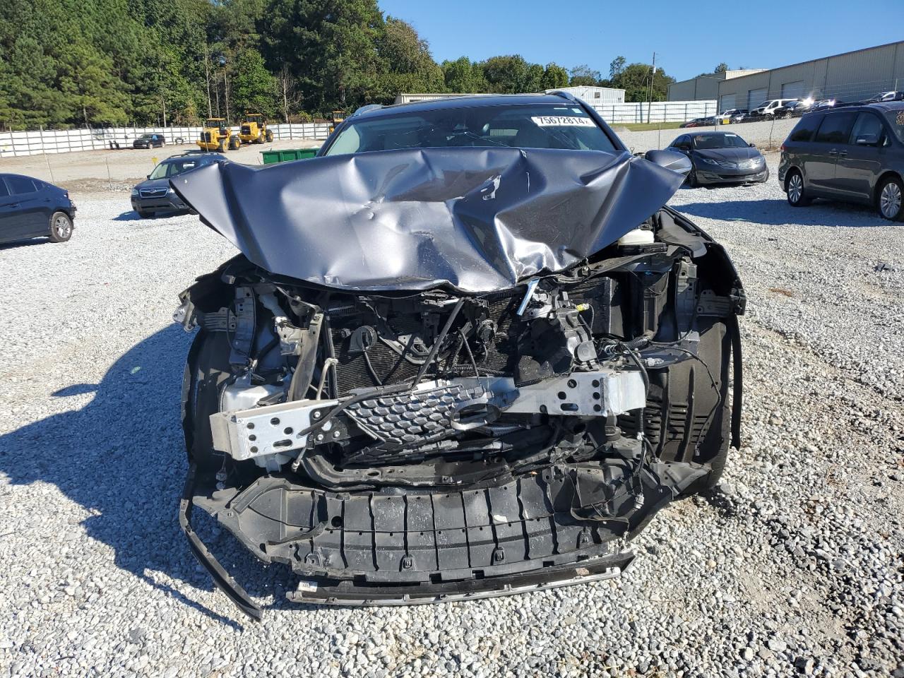 2022 Lexus RX VIN 2T2HZMAA4NC236103 Copart auction photo, front end / mechanical damage thumbnail 5