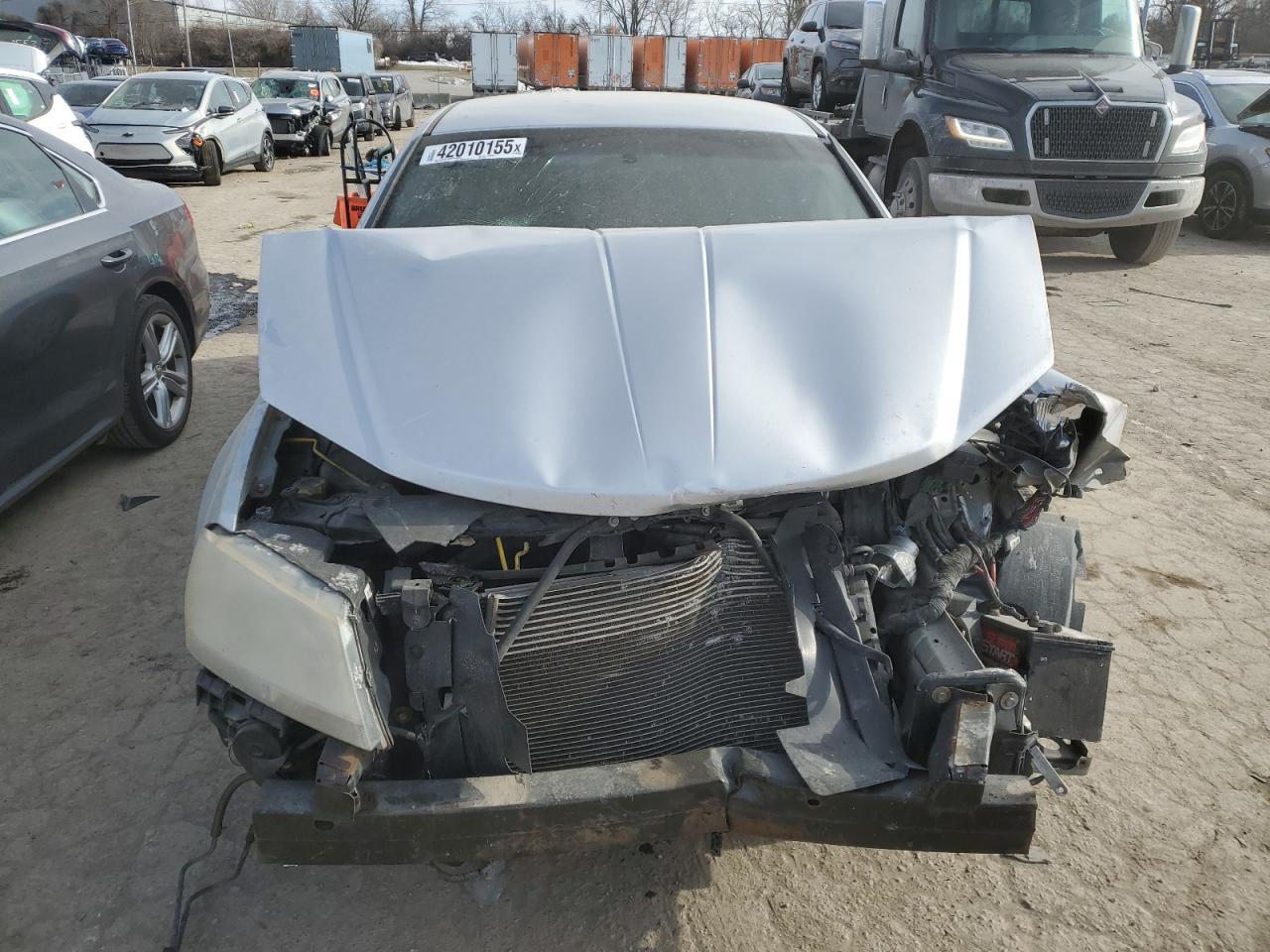 2011 Dodge Avenger VIN 1B3BD4FB2BN578606 Copart auction photo, front end damage thumbnail 5