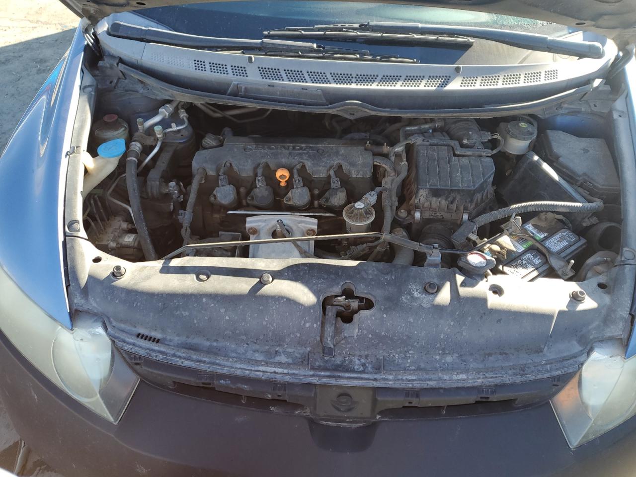 2007 Honda Civic VIN 1HGFA16557L097013 Copart auction photo, front end / mechanical damage thumbnail 11