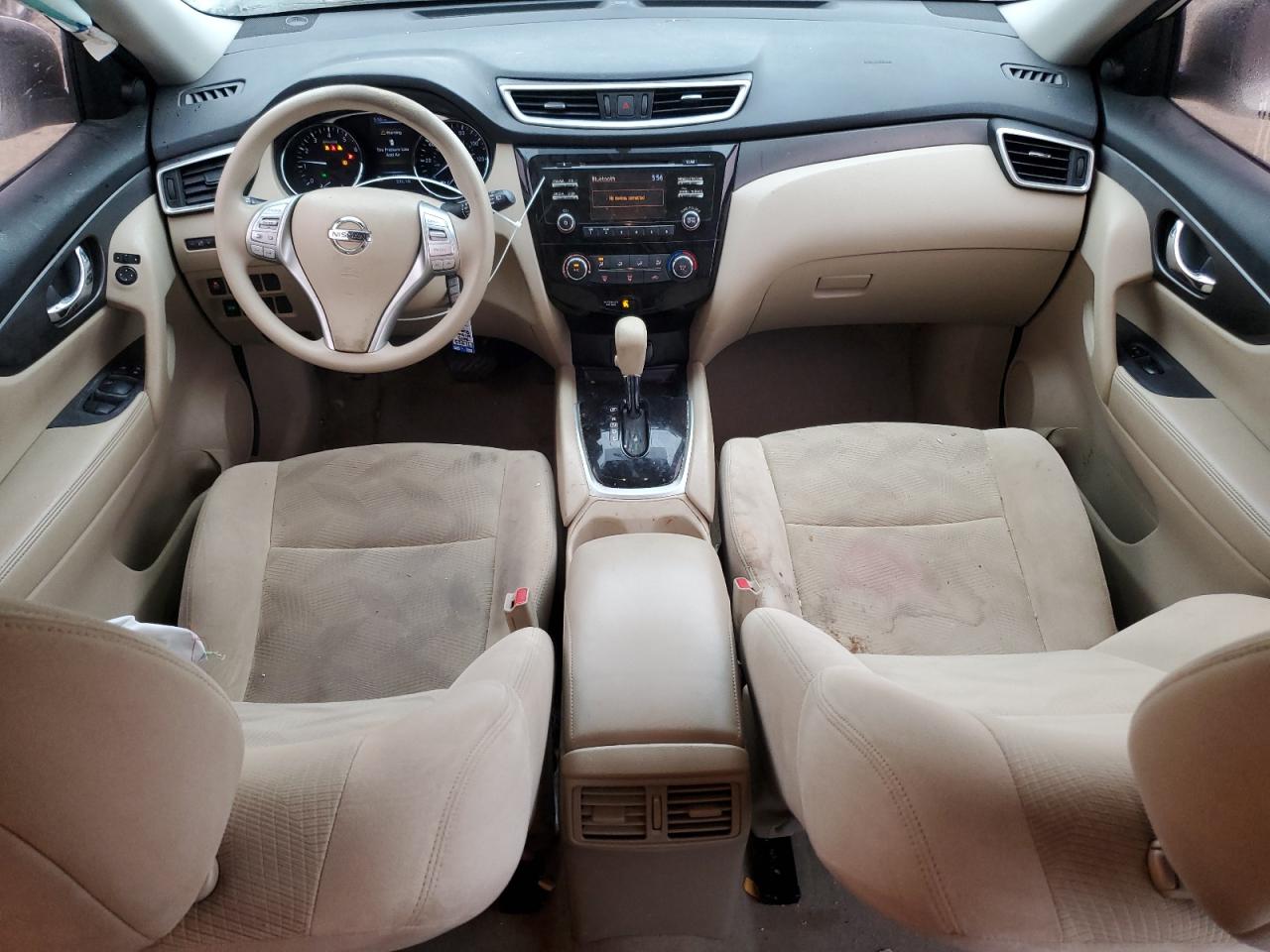 2015 Nissan Rogue VIN 5N1AT2MT3FC784544 Copart auction photo, front end / minor dent/scratches damage thumbnail 8