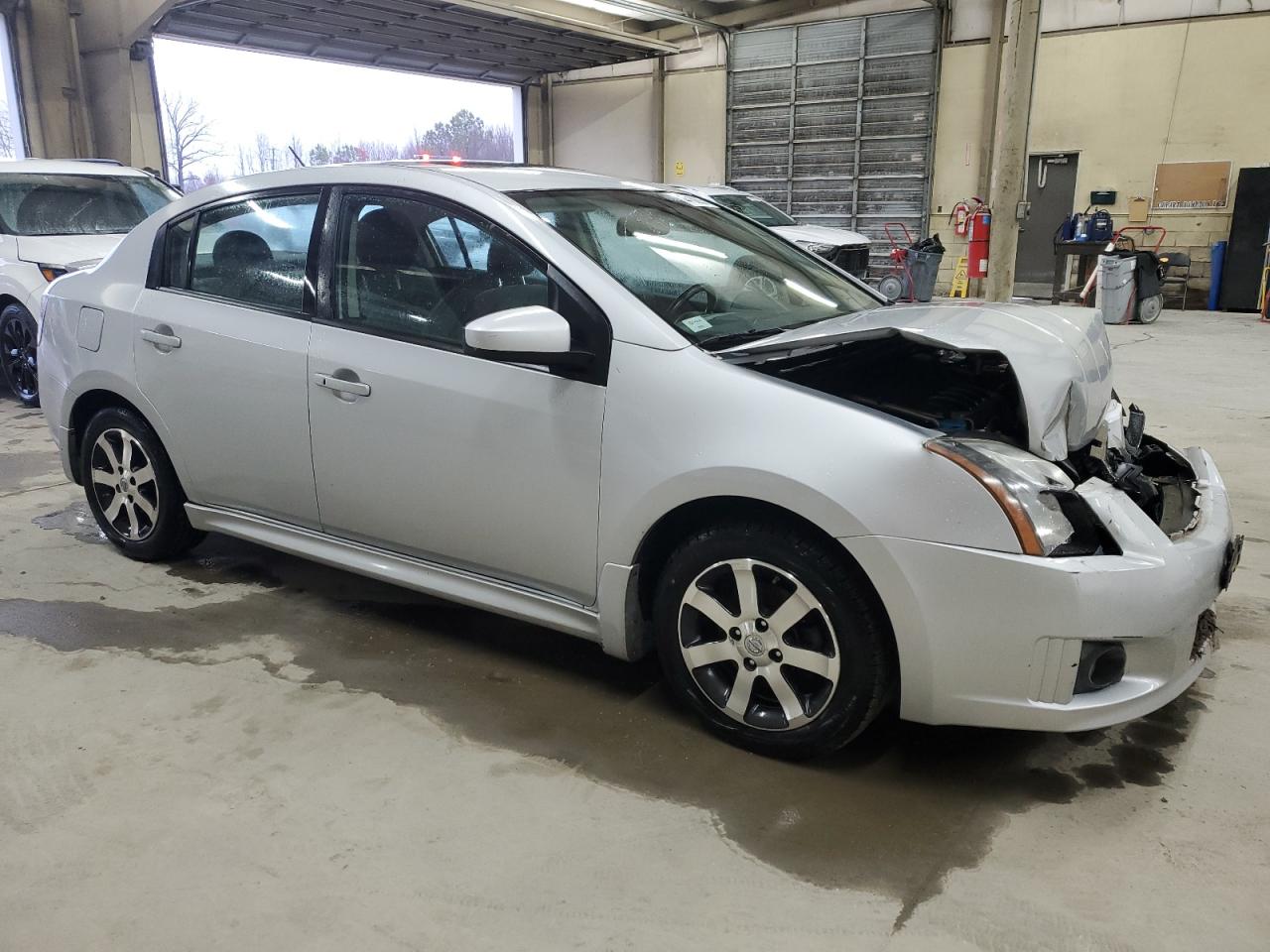2012 Nissan Sentra VIN 3N1AB6AP3CL636497 Copart auction photo, front end / mechanical damage thumbnail 4
