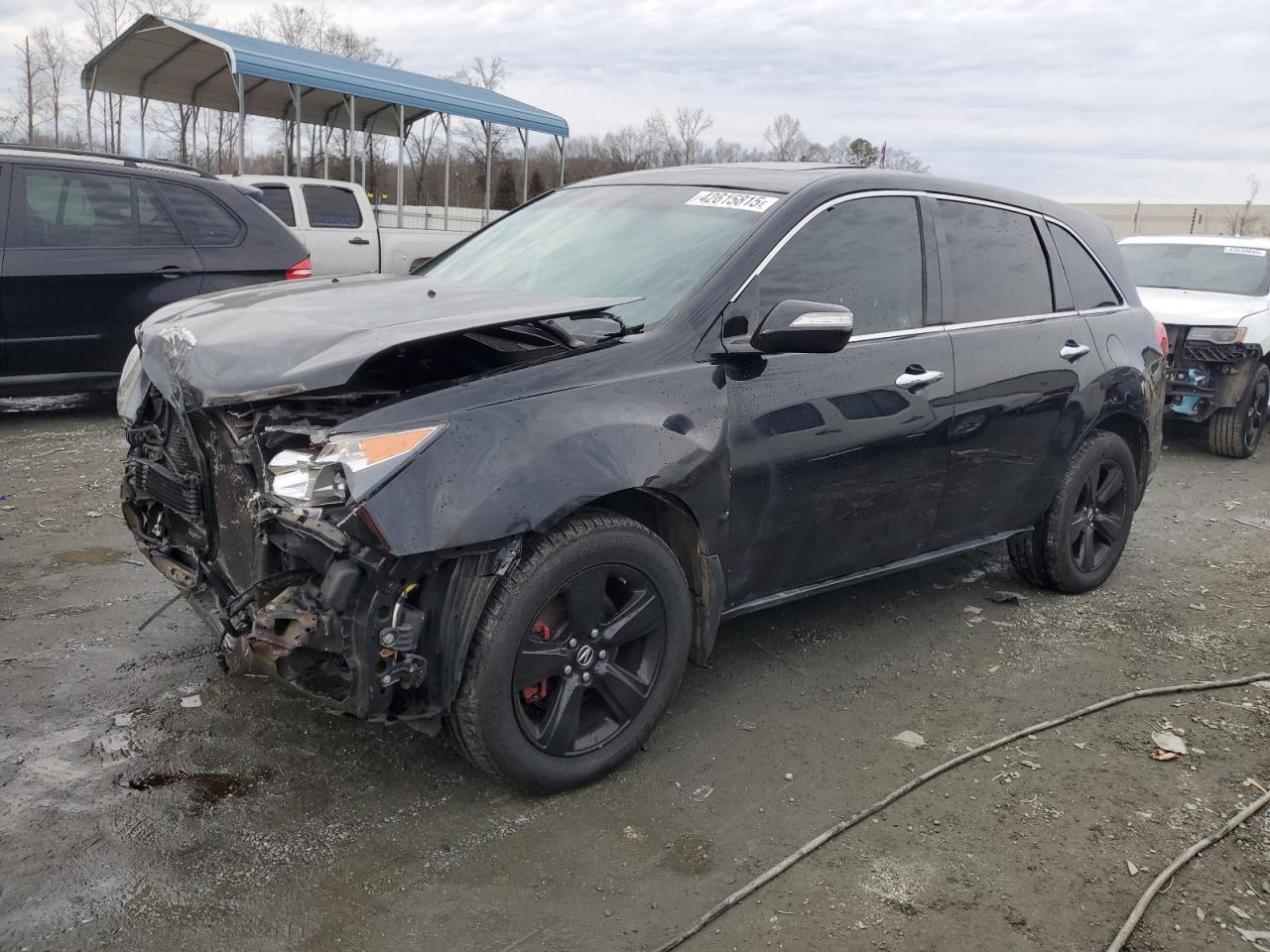 2012 Acura MDX VIN 2HNYD2H21CH506889
