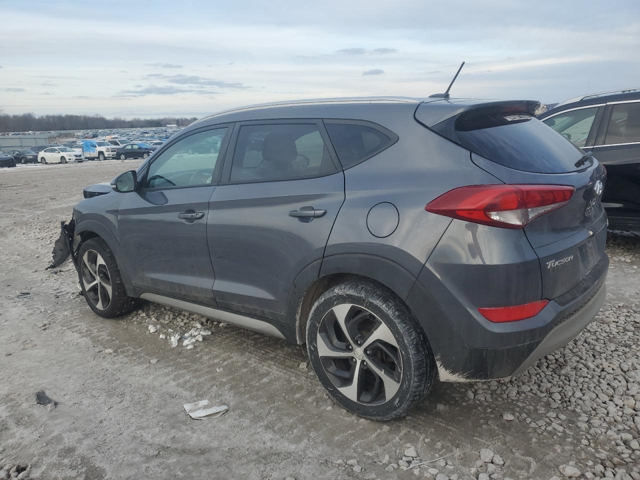 2017 Hyundai Tucson VIN KM8J3CA29HU314274 Copart auction photo, front end damage thumbnail 2