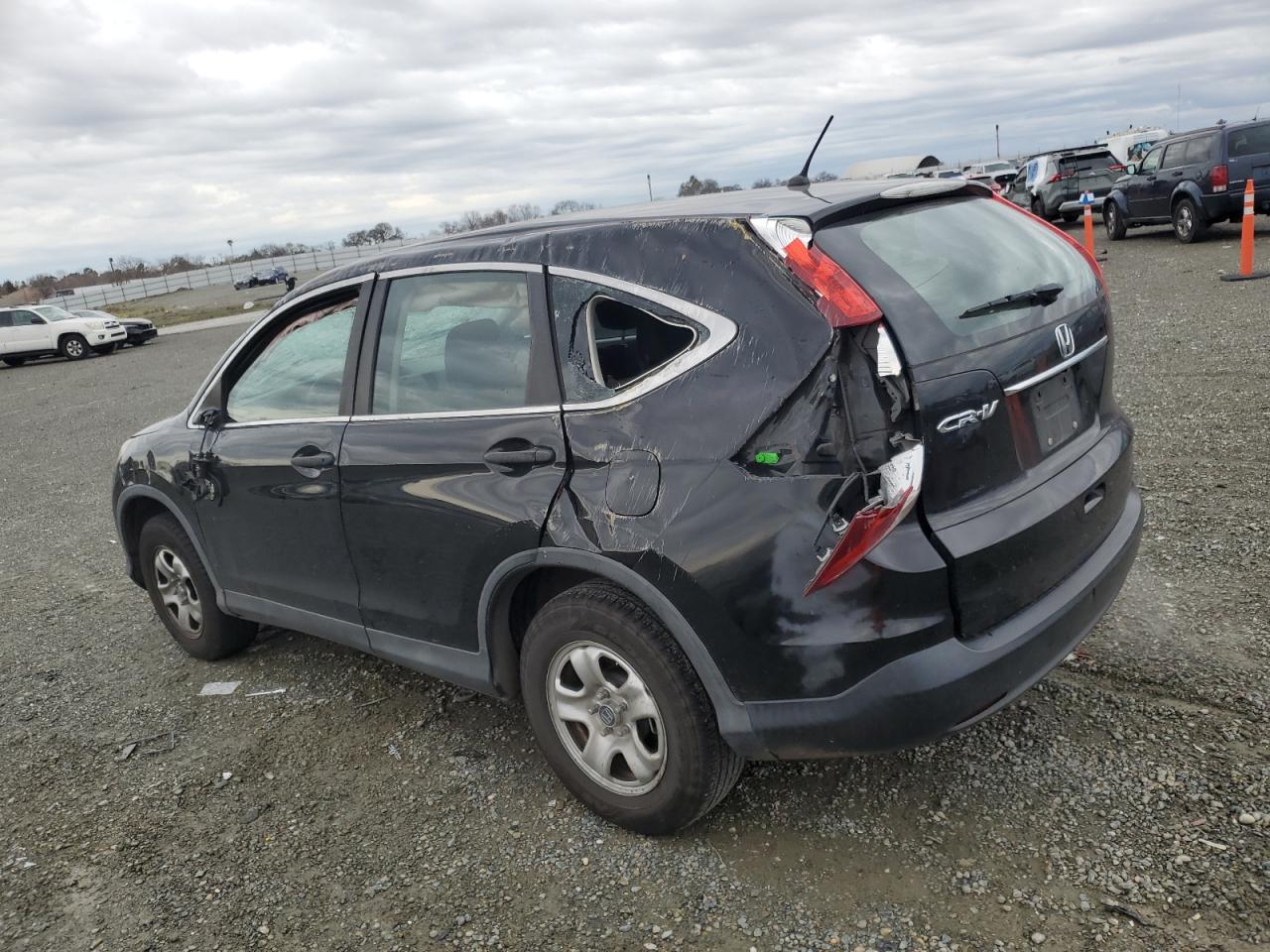 2013 Honda CR-V VIN 3CZRM3H33DG710887 Copart auction photo, top/roof / all over damage thumbnail 2