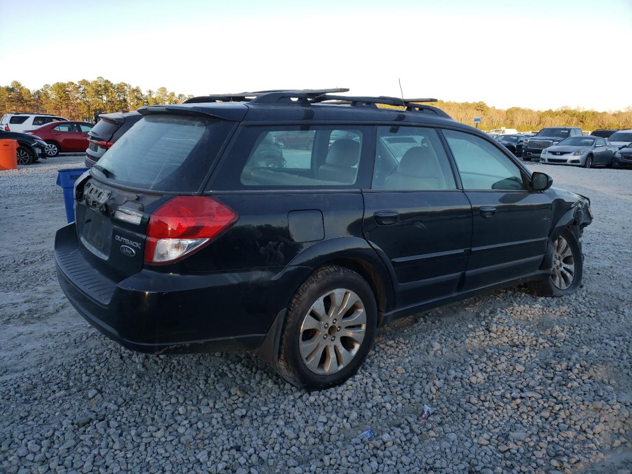 2008 Subaru Outback VIN 4S4BP62C587316832 Copart auction photo, front end / undercarriage damage thumbnail 3